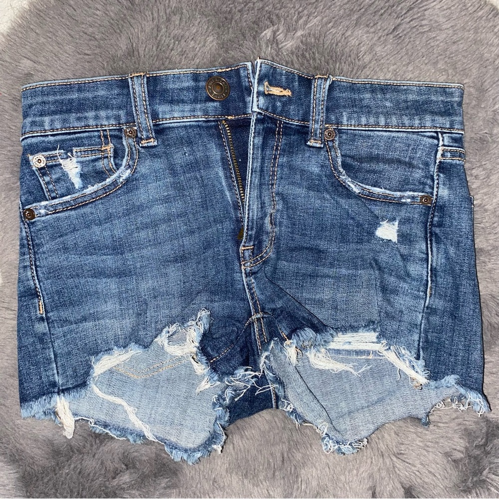 American Eagle Stretchy Denim Shorts - Picture 4 of 7